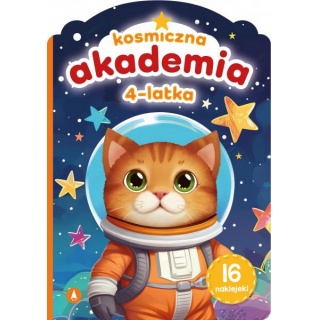 KOSMICZNA AKADEMIA 4 - LATKA, Edukacyjne, Książeczki