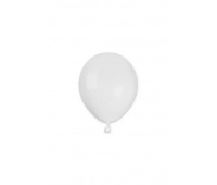 BALON A50 PASTEL 5" BIAŁY /100/
