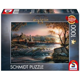 PUZZLE 1000 TERRY REDLIN ŚWIATŁA NA PERYFERIACH, 1000 elementów, Puzzle