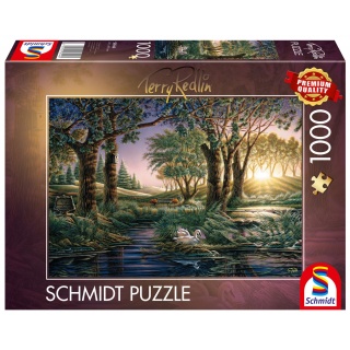 PUZZLE PQ 1000 TERRY REDLIN MAGIA PORANKA 112960, 1000 elementów, Puzzle