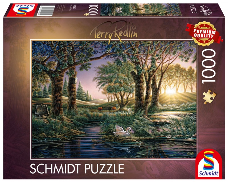 PUZZLE PQ 1000 TERRY REDLIN MAGIA PORANKA 112960, 1000 elementów, Puzzle