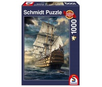 PUZZLE 1500 PQ ŻAGLE W GÓRĘ, 1500 elementów, Puzzle