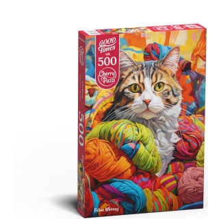 PUZZLE 500 CHERRYPAZZI FELINE WHISMY 20098, 500 elementów, Puzzle