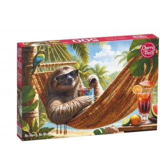 PUZZLE 500 CHERRYPAZZI NO HURRY NO WORRIES 20302, 500 elementów, Puzzle