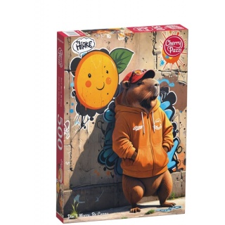 PUZZLE 500 CHERRYPAZZI DON T WORRY BE CAPPY 20326, 500 elementów, Puzzle