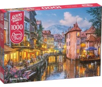 PUZZLE 1000 CHERRYPAZZI EVENING IN ANNECY 30257, 1000 elementów, Puzzle