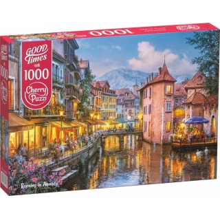 PUZZLE 1000 CHERRYPAZZI EVENING IN ANNECY 30257, 1000 elementów, Puzzle