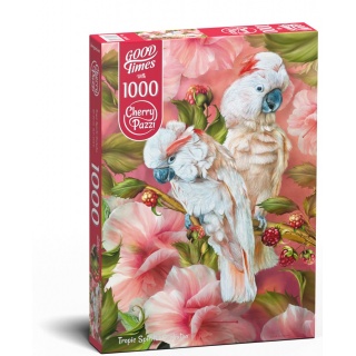 PUZZLE 1000 CHERRYPAZZI TROPIC SPIRITS COCKATOO, 1000 elementów, Puzzle