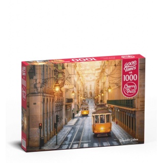 PUZZLE 1000 CHERRYPAZZI ROMANTIC LISBOA 30509, 1000 elementów, Puzzle