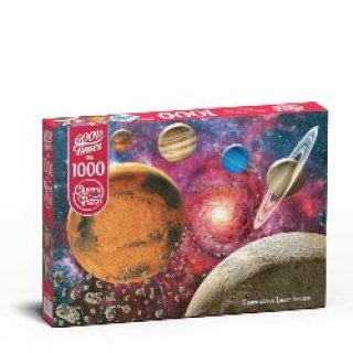 PUZZLE 1000 CHERRYPAZZI SPACE ABOVE LUNAR HORIZON, 1000 elementów, Puzzle