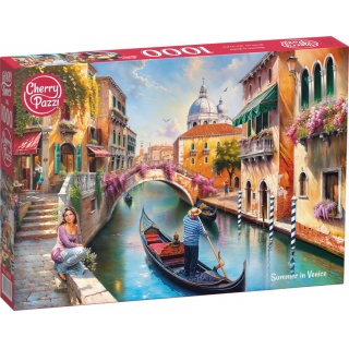 PUZZLE 1000 CHERRYPAZZI SUMMER IN VENICE 30745, 1000 elementów, Puzzle