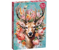PUZZLE 1000 CHERRYPAZZI FLOWER DEER 30752