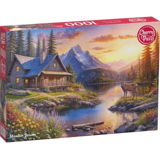 PUZZLE 1000 CHERRYPAZZI MOUNTAIN DREAMS 30837, 1000 elementów, Puzzle