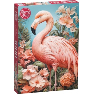 PUZZLE 1000 CHERRYPAZZI THINK PINK 31117, 1000 elementów, Puzzle