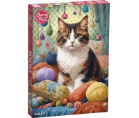 PUZZLE 1000 CHERRYPAZZI KNITTY CAT 31131