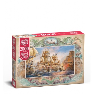PUZZLE 2000 CHERRYPAZZI SEABATTLE 50026, 2000 elementów, Puzzle
