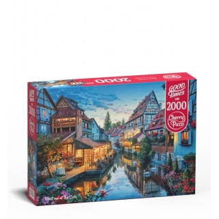 PUZZLE 2000 CHERRYPAZZI MEET ME AT THE CAFE 50033, 2000 elementów, Puzzle