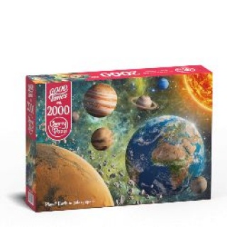 PUZZLE 2000 CHERRYPAZZI PLANET EARTH IN GALAXY, 2000 elementów, Puzzle