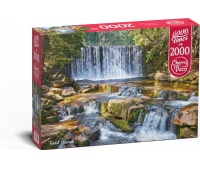 PUZZLE 2000 CHERRYPAZZI FOREST CASCADE 50149, 2000 elementów, Puzzle