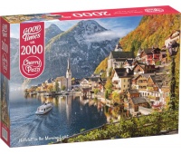 PUZZLE 2000 CHERRYPAZZI HALLSTATT IN THE MORNING L, 2000 elementów, Puzzle