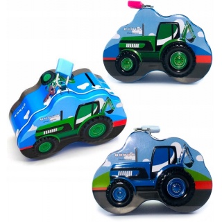 SKARBONKA METALOWA TRAKTOR 2291, Skarbonki, Zabawki