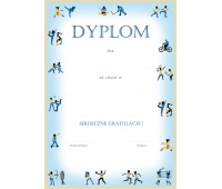 DYPLOM DYSCYPLINY W RAMCE /25/, Dyplomy, Galanteria papiernicza