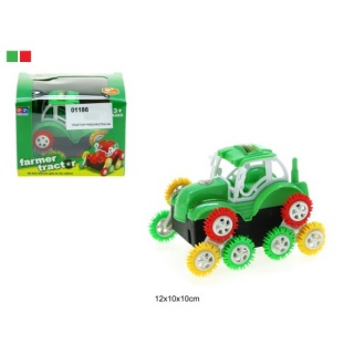 TRAKTOR PRZEWROTKA NA BATERIE BA5528, Pojazdy, Zabawki