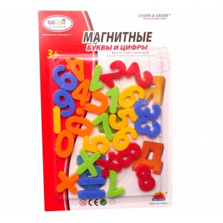 CYFERKI MAGNETYCZNE NA BLISTRZE 25591, Kreatywne, Zabawki