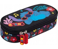 PIÓRNIK SASZETKA STITCH BLACK ALOHA mkmp, Piórniki, Tekstylia