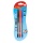 Długopis KEYROAD Ball Pen Soft Jet, miękki uchwyt, 0,7mm, 3 szt., blister, mix kolorów