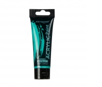 Farba akrylowa KEYROAD, metaliczna, 75ml, tubka, zielona, Plastyka, Artykuły szkolne