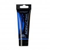Farba akrylowa KEYROAD, neonowa, 75ml, tubka, niebieska, Plastyka, Artykuły szkolne