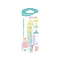 Corrector and highlighter in ribbon KEYROAD Jelly Gel, blister