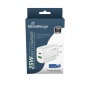 Adapter MEDIARANGE 25W, szybkie ładowanie, 1xUSB-C + 1xUSB-A, biały, Złącza i adaptery, Akcesoria komputerowe