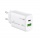 Ładowarka MEDIARANGE 25W, szybkie ładowanie, 1xUSB-C + 1xUSB-A, biały