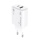 Ładowarka MEDIARANGE 25W, szybkie ładowanie, 1xUSB-C + 1xUSB-A, biały