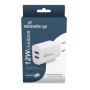Charger MEDIARANGE 12W, fast charging, 2xUSB-A, white, Connectors and adapters, Computer accessories