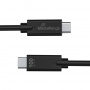 Kabel USB-C MEDIARANGE, ładowarka, 100W max, USB 3.1, 1,2m, czarny, Złącza i adaptery, Akcesoria komputerowe