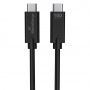 Kabel USB-C MEDIARANGE, ładowarka, 100W max, USB 3.1, 1,2m, czarny, Złącza i adaptery, Akcesoria komputerowe