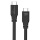 Kabel USB-C MEDIARANGE, ładowarka, 100W max, USB 3.2, 3m, czarny