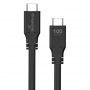 Kabel USB-C MEDIARANGE, ładowarka, 100W max, USB 3.2, 3m, czarny, Złącza i adaptery, Akcesoria komputerowe
