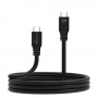 Kabel USB-C MEDIARANGE, ładowarka, 100W max, USB 3.2, 3m, czarny, Złącza i adaptery, Akcesoria komputerowe