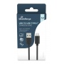 Cable USB-C MEDIARANGE, USB 3.0, 1,2m, black, Connectors and adapters, Computer accessories