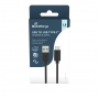 Kabel USB-C MEDIARANGE, ładowarka, USB 3.0, 1,8m, czarny, Złącza i adaptery, Akcesoria komputerowe