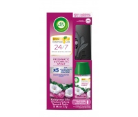 Automatyczny odświeżacz powietrza AIR WICK FRESHMATIC komplet z wkładem, księżycowa lilia otulona satyną, 250 ml, Odświeżacze i dozowniki, Artykuły higieniczne i dozowniki