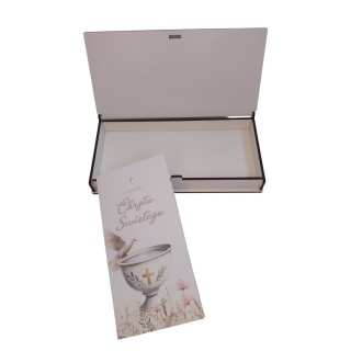 PUDEŁKO UPOMINKOWE PC18 CHRZEST, Pudełka, kuferki, Art. dekoracyjne i prezentowe