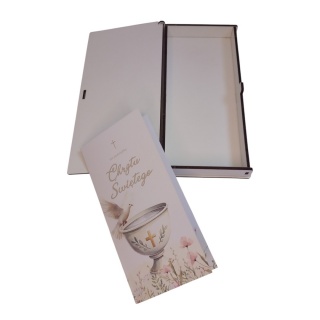 PUDEŁKO UPOMINKOWE PC4 CHRZEST, Pudełka, kuferki, Art. dekoracyjne i prezentowe