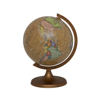 Globus retro GŁOWALA, śr. 160mm, w pudełku, Globusy, Artykuły szkolne