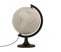 Contour globe with explanation GŁOWALA, illuminated, dia. 250mm, in a box