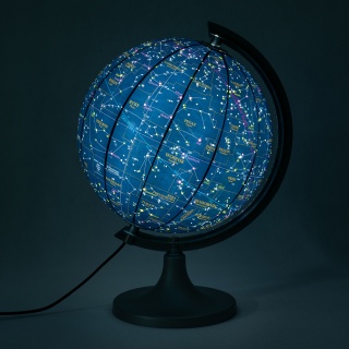 Globus nieba z objaśnieniem GŁOWALA, podświetlany, śr. 250mm, w pudełku, Globusy, Artykuły szkolne